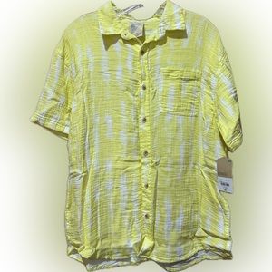 Boys tie dye button up